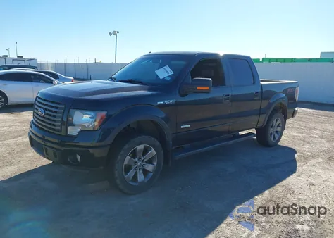 2012 Ford F-150 Fx4 из США, поврежденный, VIN 1FTFW1ET8CFB71615